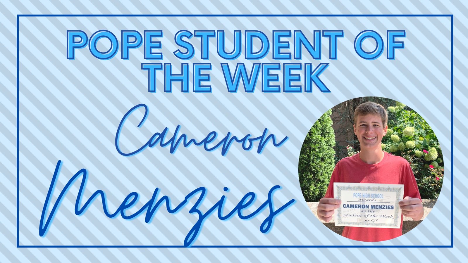 Student of the Week